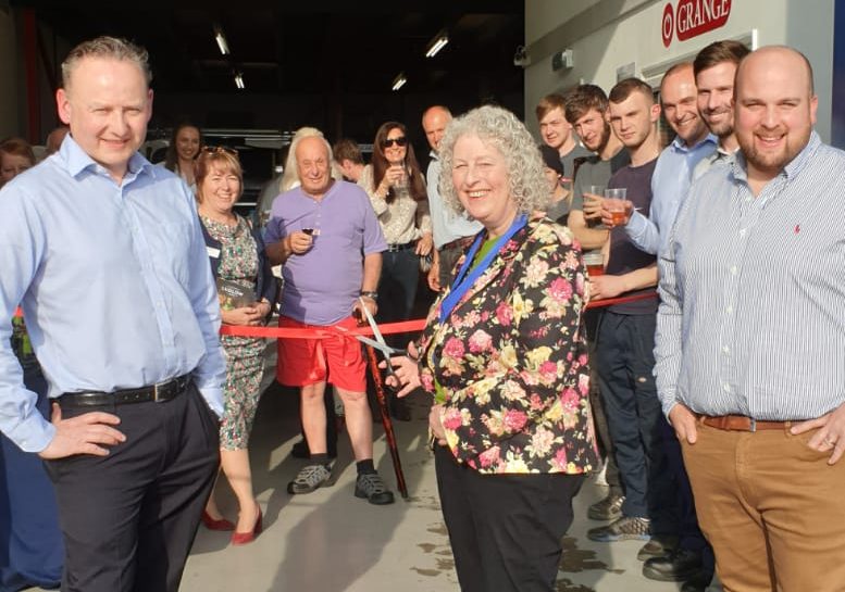 Grange Electrical celebrates it’s official opening by the Mayor of Leominster